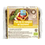 Pain complet riz & graines de tournesol sans gluten bio
