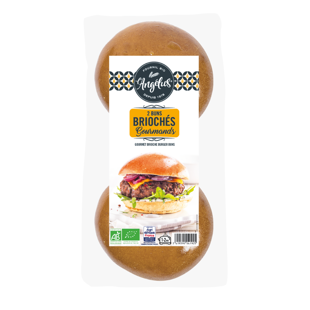 Bun's brioché bio et équitable - 2x75g