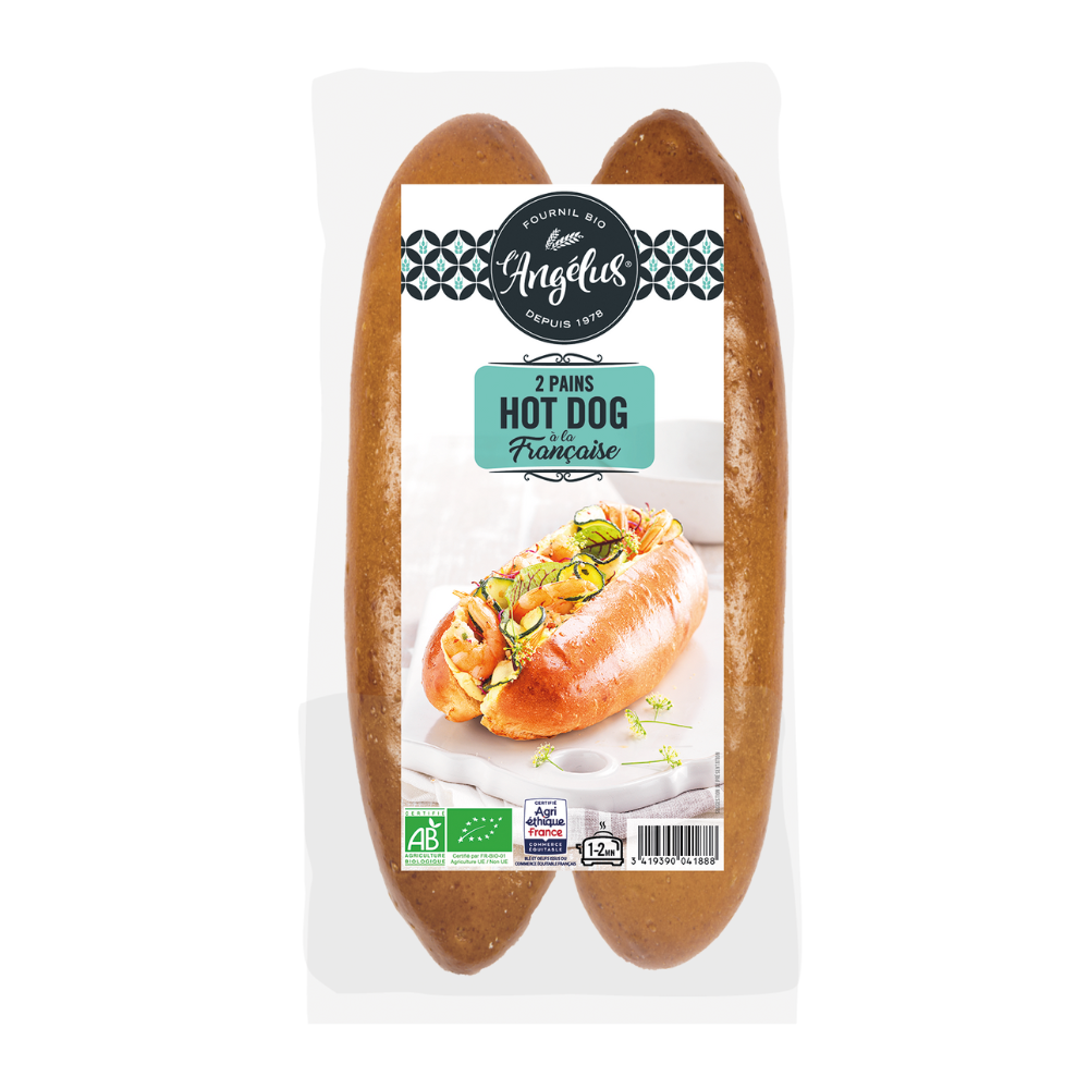 Pain hot dog bio et équitable - 2x80g