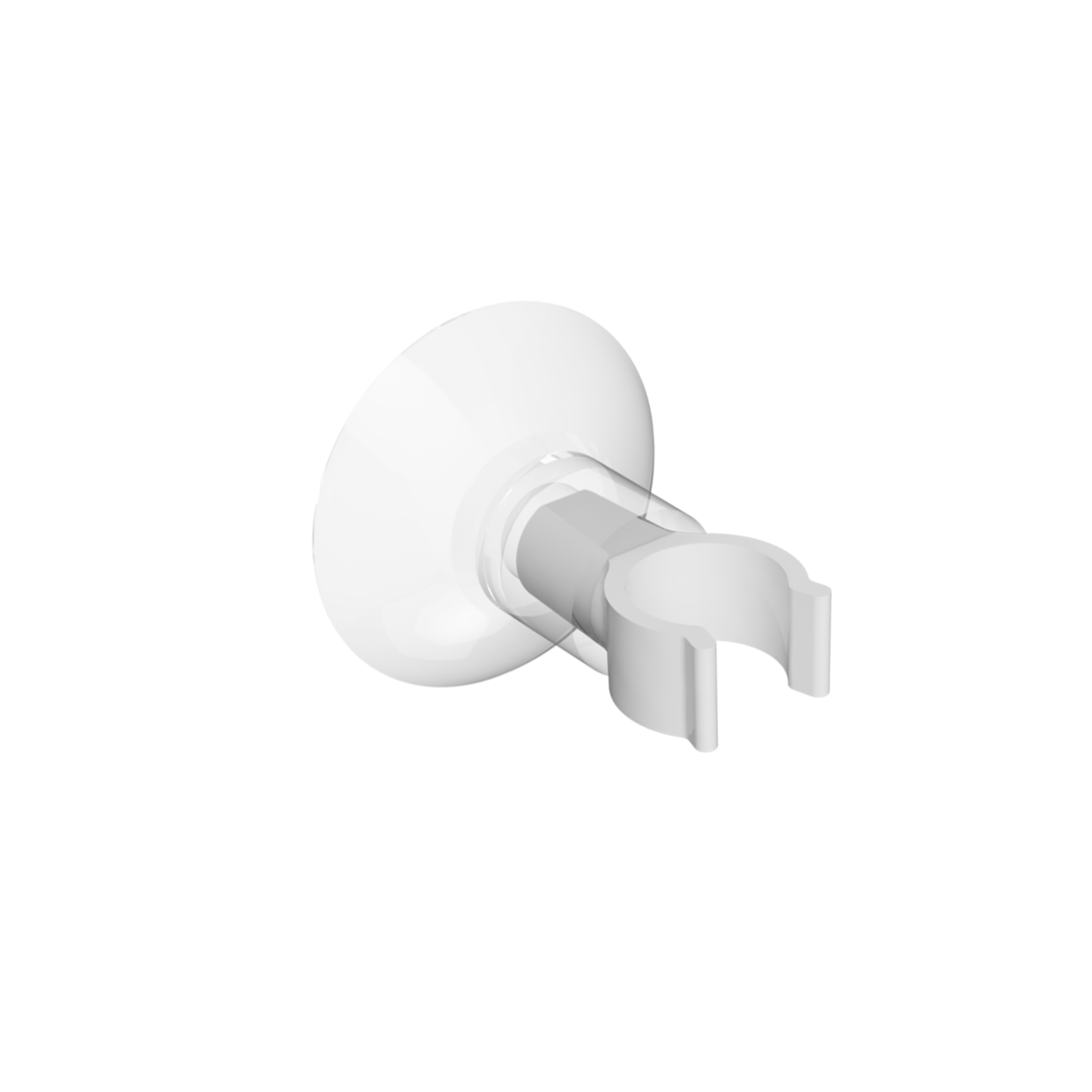 Ventouse à clips pour brosse à dents