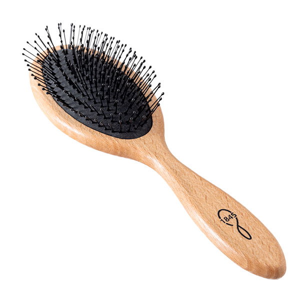 Brosse à cheveux en bois picots grand modèle n°2