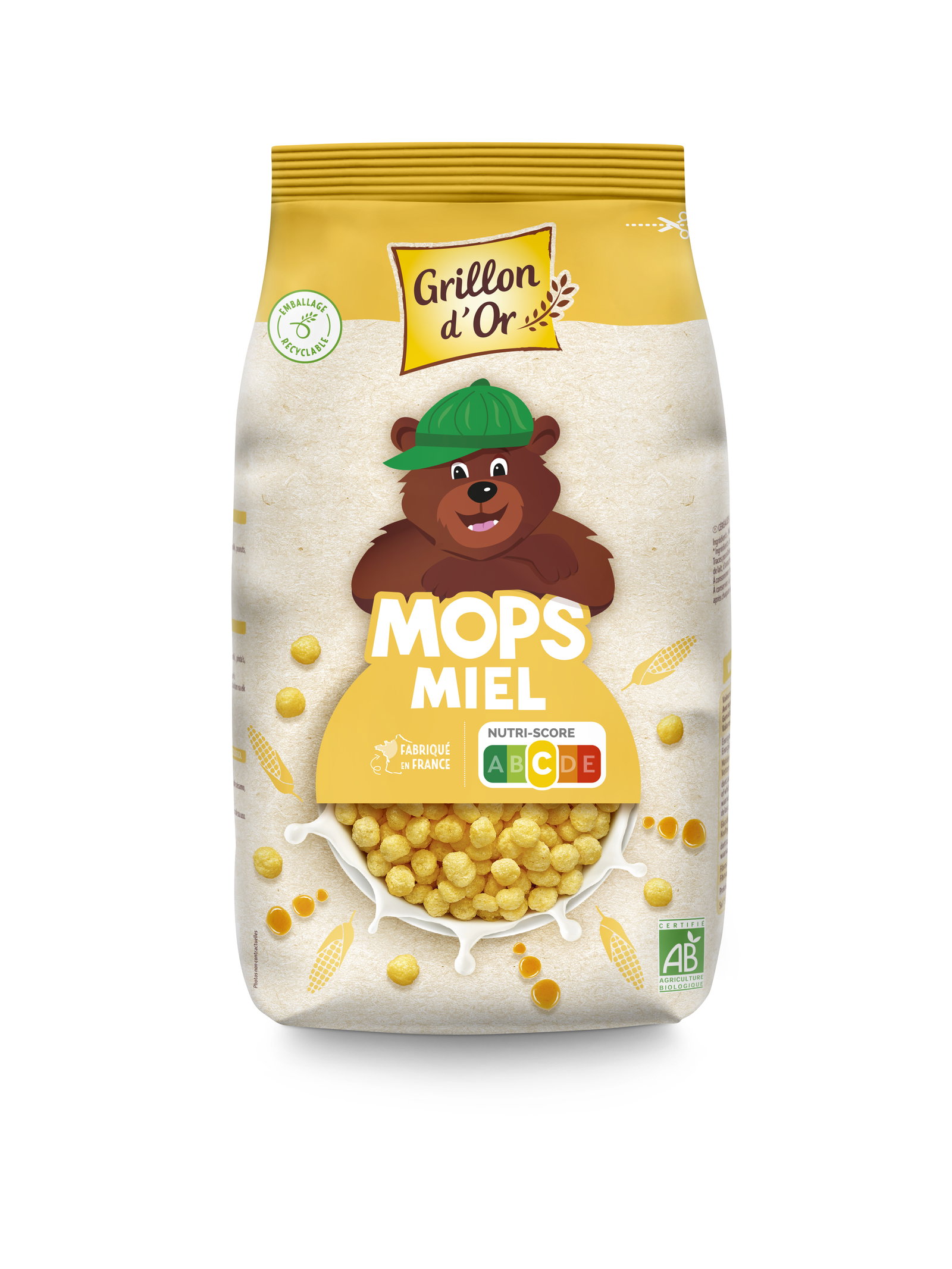 Céréales mops au miel bio