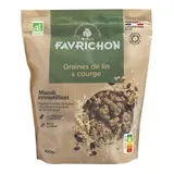 Muesli croustillant lin et graines de courges bio