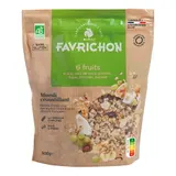 Muesli croustillant 6 fruits sans gluten bio