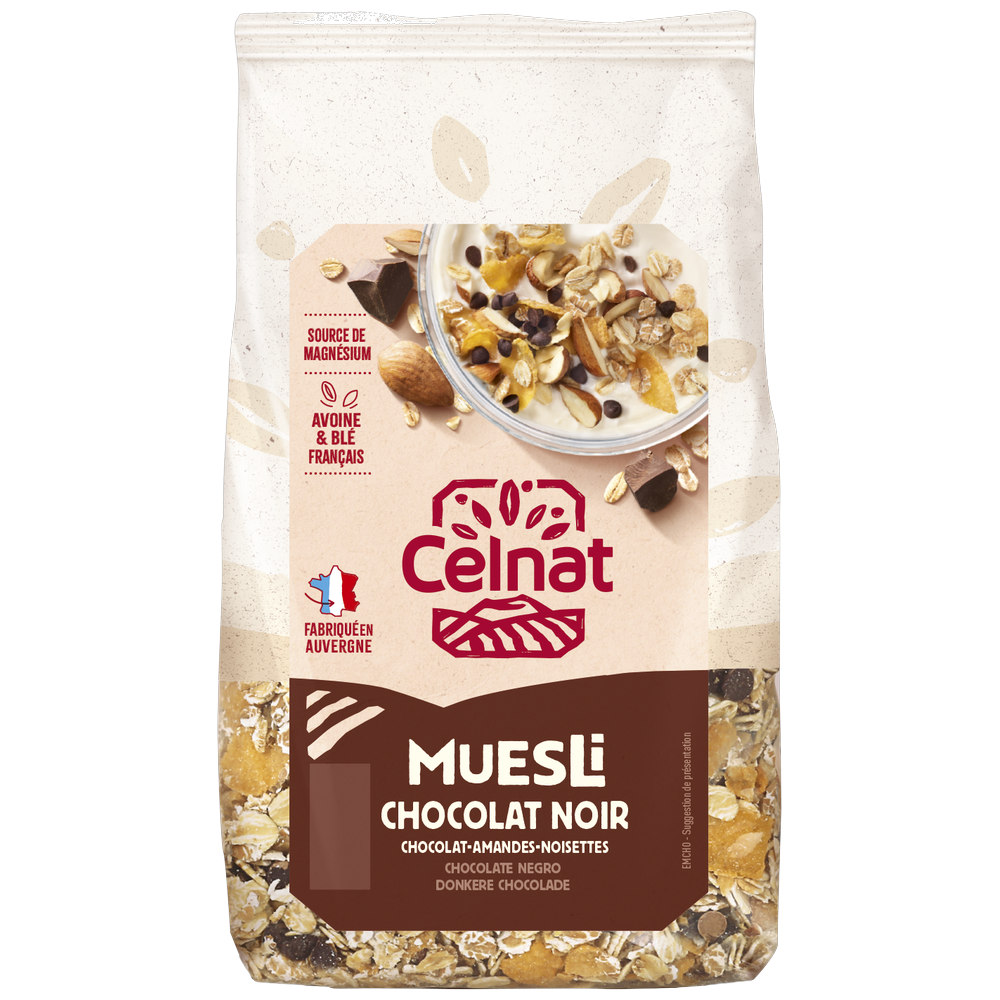 Muesli chocolat noir bio