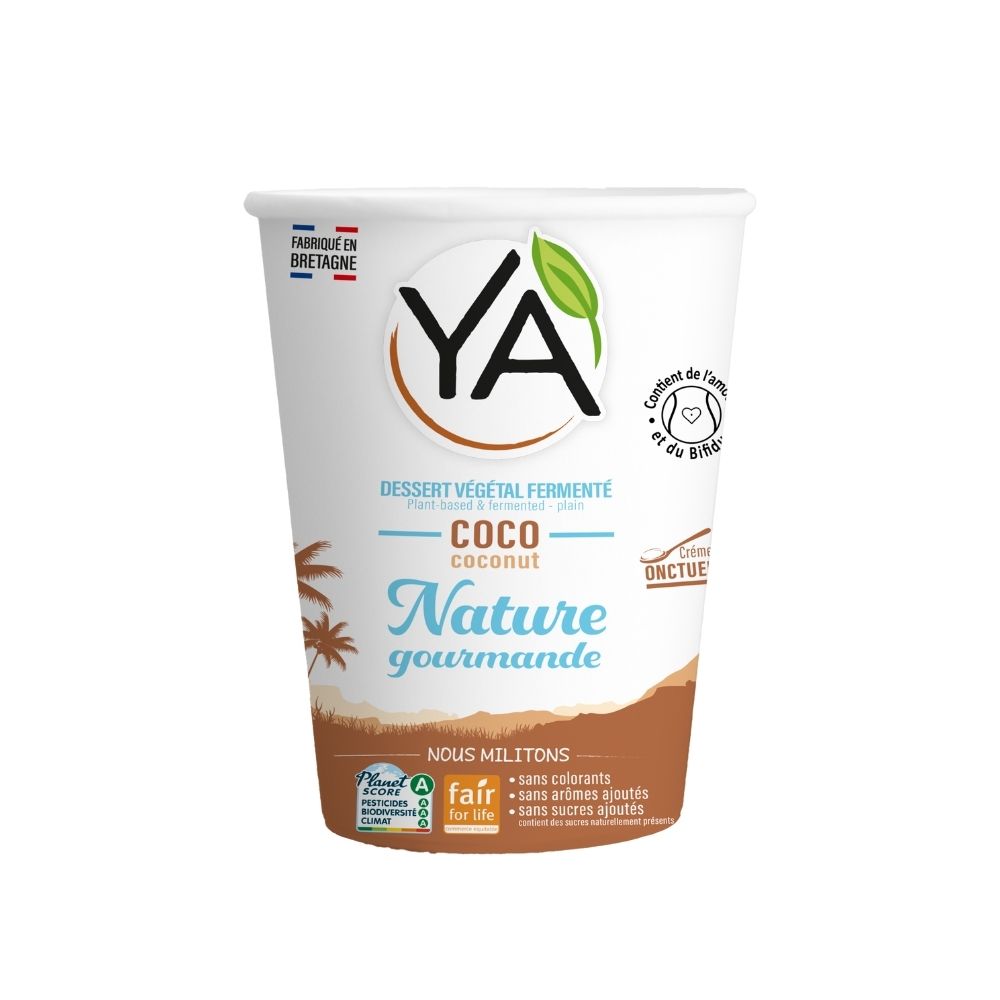 Dessert végétal au lait de coco bio et équitable
