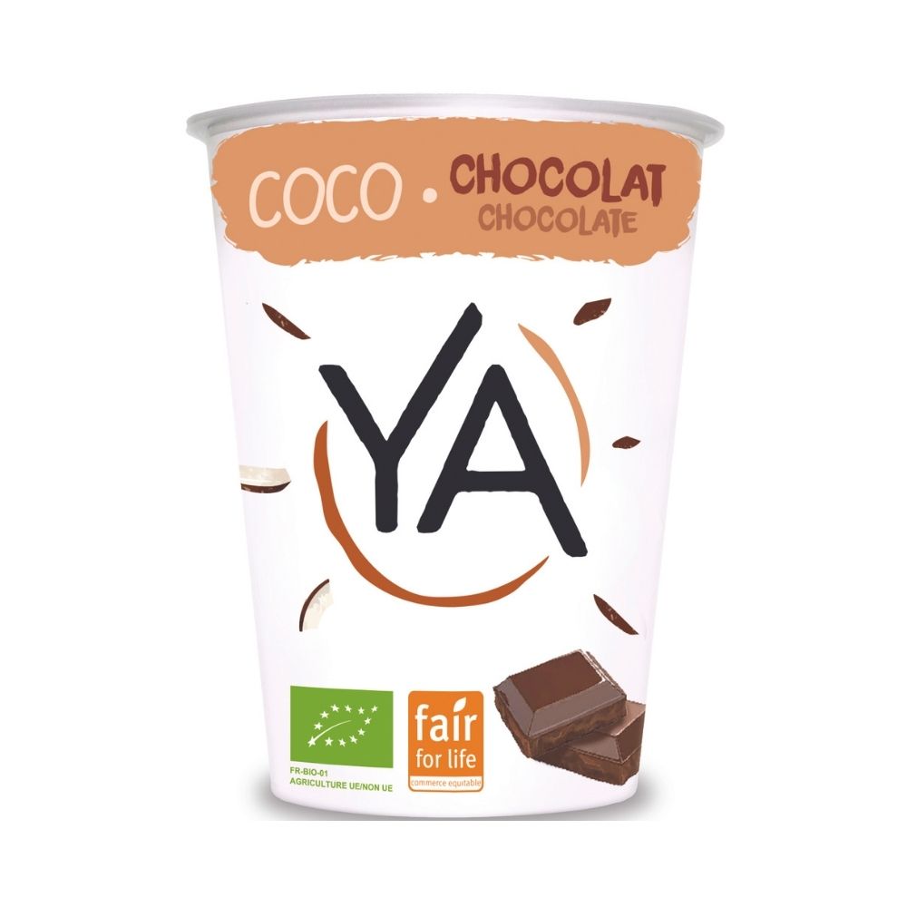 Dessert végétal au lait de coco et chocolat bio et équitable