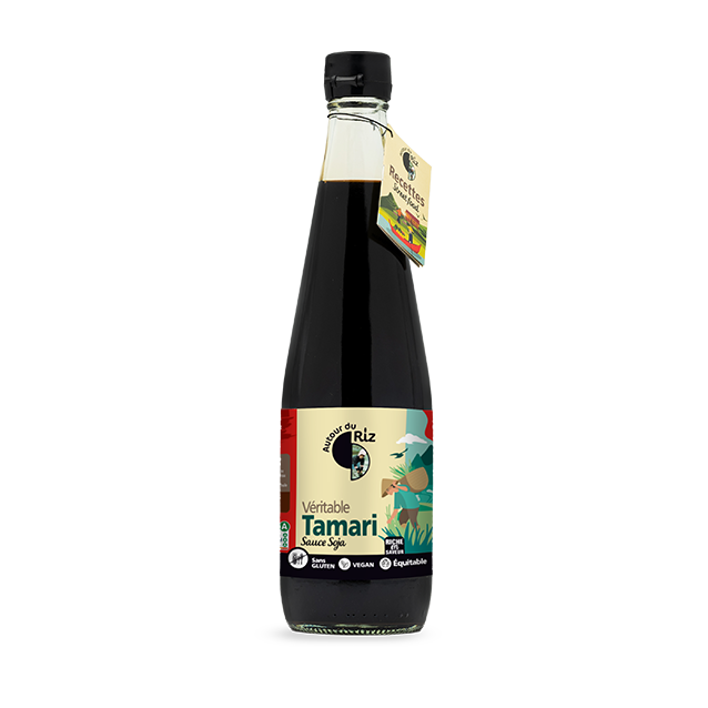 Véritable sauce tamari bio et équitable