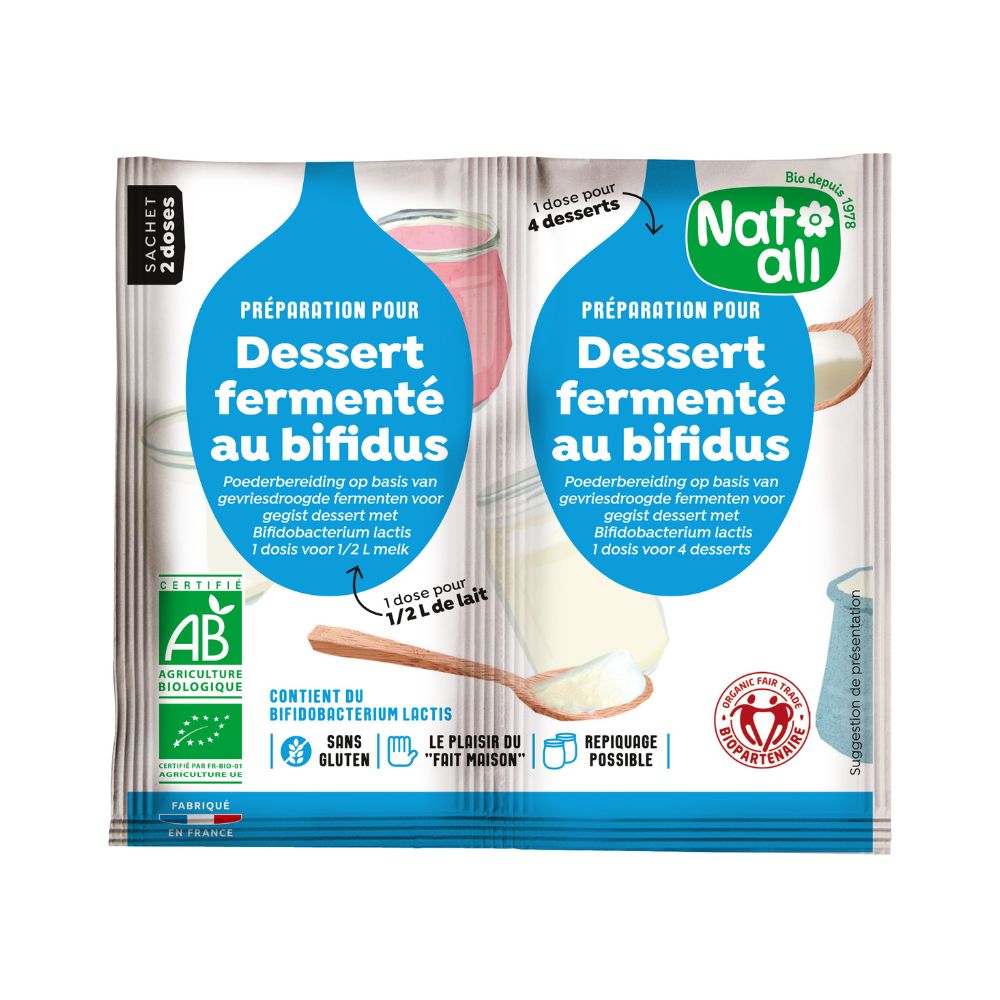 Ferment yaourt au bifidus bio et équitable - 2 x 6g