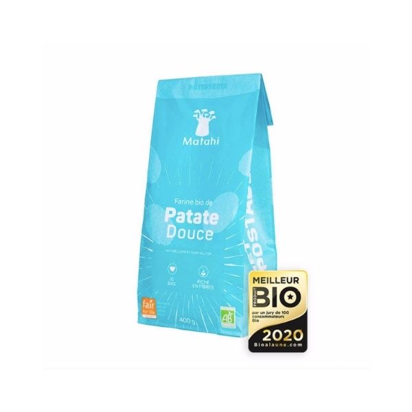 Farine de patate douce équitable et bio