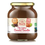 Pâte à tartiner chocolat noisette bio et équitable