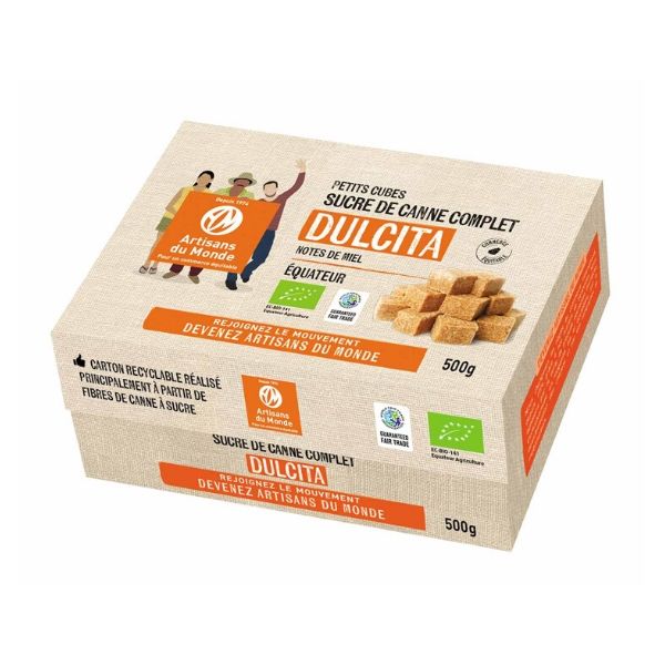 Sucre en morceaux dulcita bio equitable