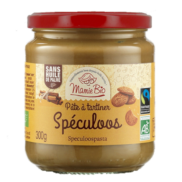 Pâte à tartiner spéculoos bio et équitable