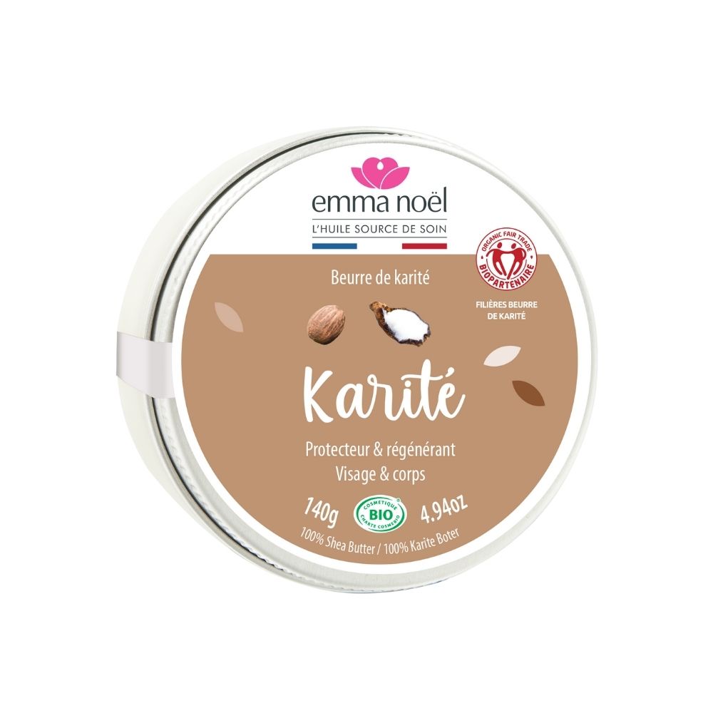 Beurre de karité certifié bio équitable