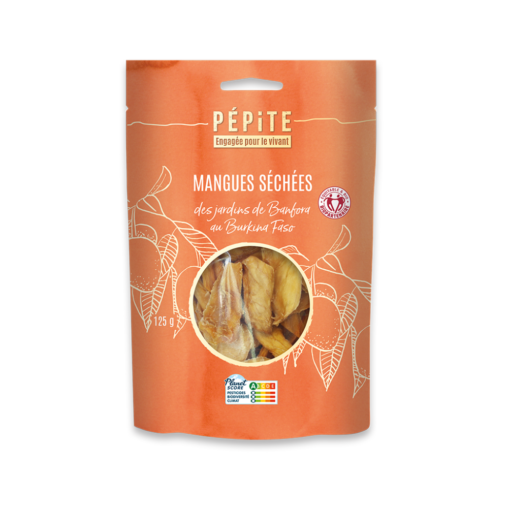 Mangues du Burkina Faso lamelles bio et équitables