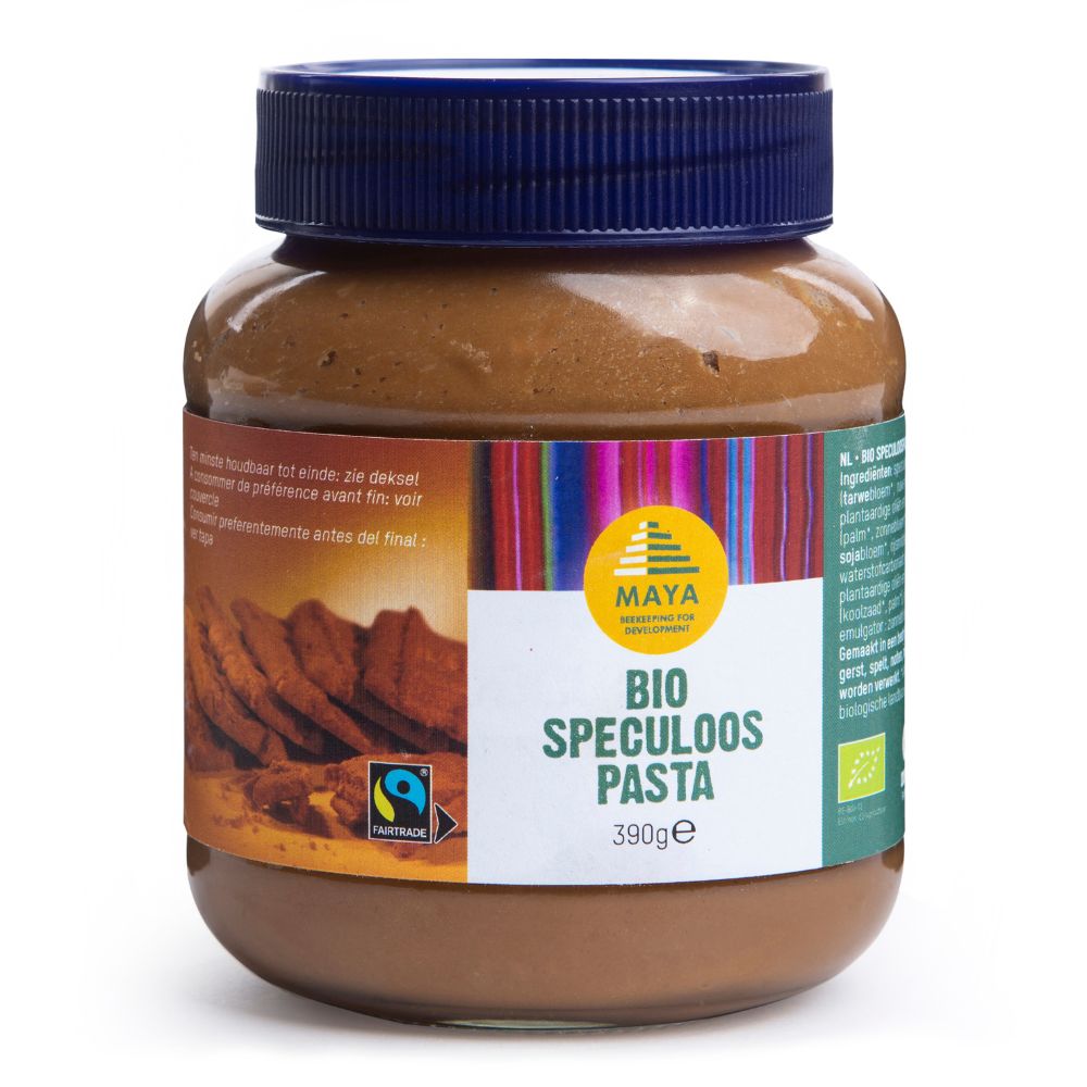 Pâte à tartiner spéculos bio et equitable