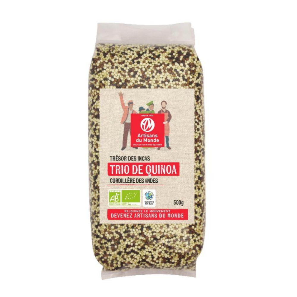 Trio de quinoa équitable bio