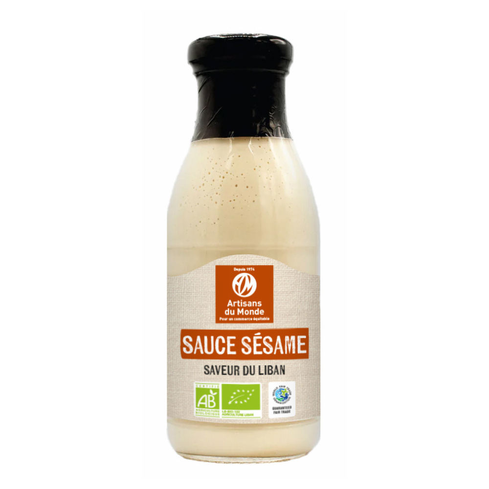 Sauce sésame bio et equitable