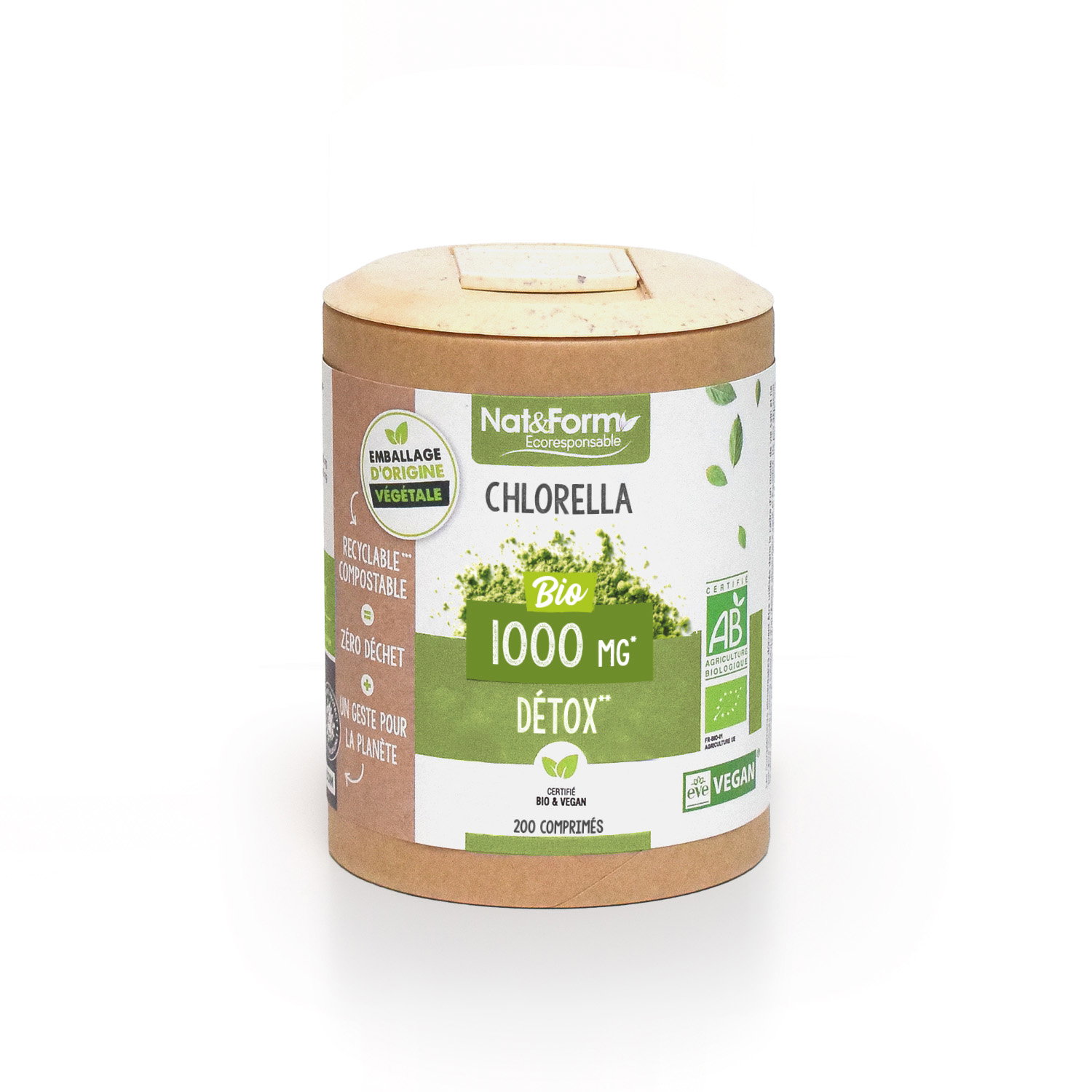 Chlorella bio - détox x 200