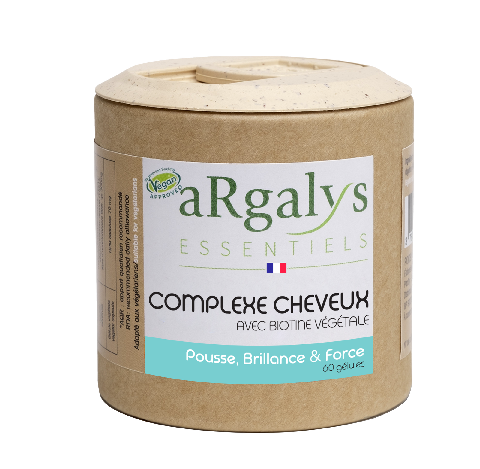 Complexe cheveux avec biotine végétale x 60