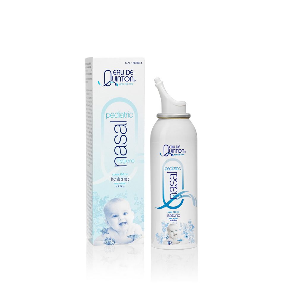 Spray nasal bébé et enfant - eau de mer + eau de source