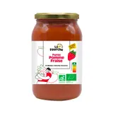 Purée pomme fraise bio