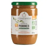 Purée de pommes Demeter sans sucres ajoutés bio
