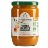 Purée de pommes mangues Demeter bio