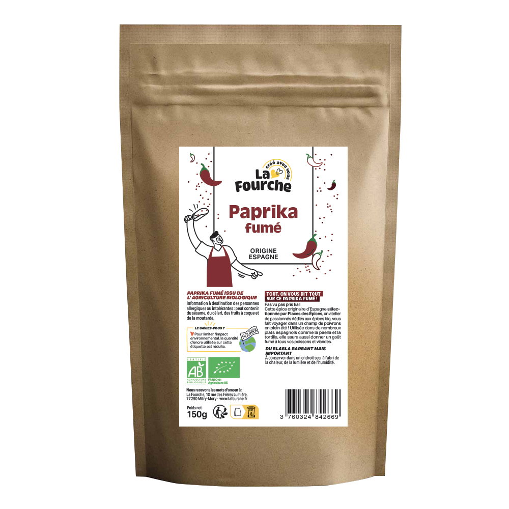 Paprika fumé bio