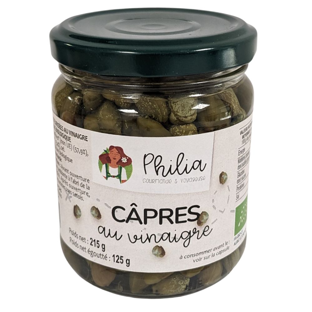 Câpres au vinaigre bio
