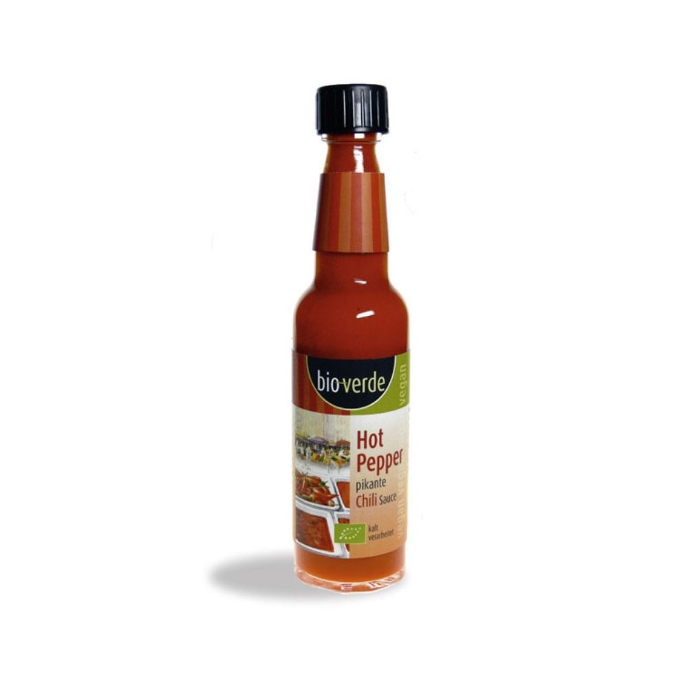 Sauce hot pepper tabasco bio