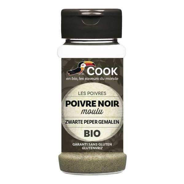 Poivre noir moulu bio