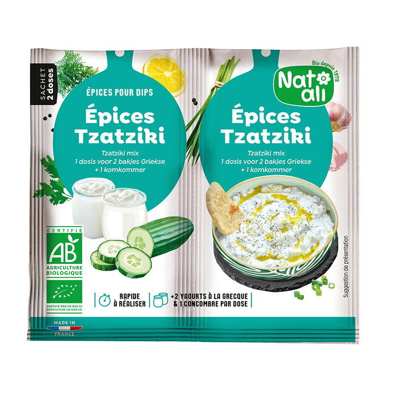 Mélange pour tzatziki bio