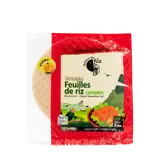 Feuilles de riz complet bio