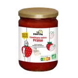 Confiture extra de fraise bio