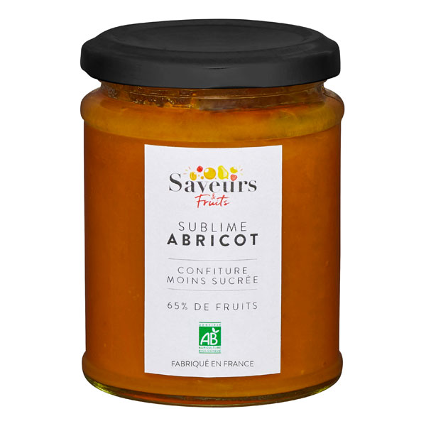 Sublime abricot - confiture moins sucrée bio