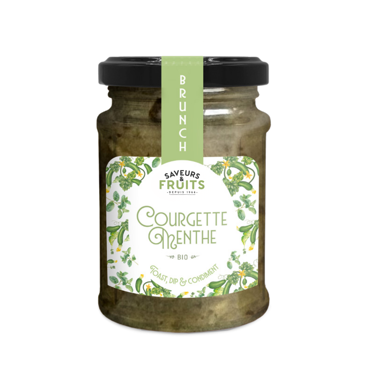 Préparation courgette menthe bio