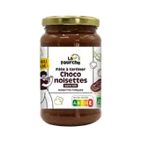 Pâte à tartiner chocolat noisettes sans lait bio