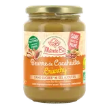 Beurre de cacahuètes crunchy bio