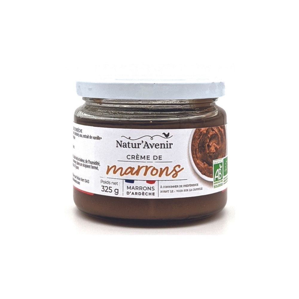 Crème de marrons d'Ardèche AOP bio