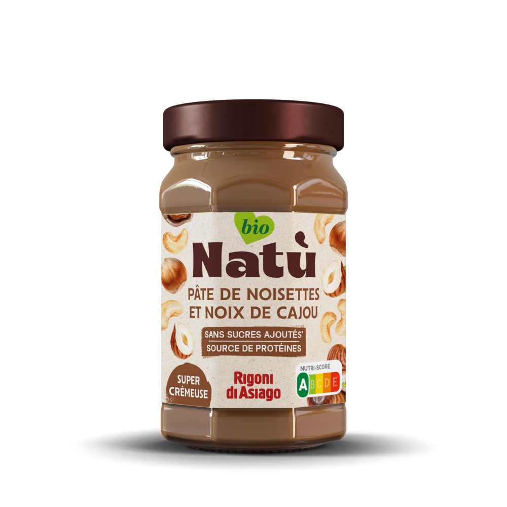 Purée noisettes et noix de cajou bio