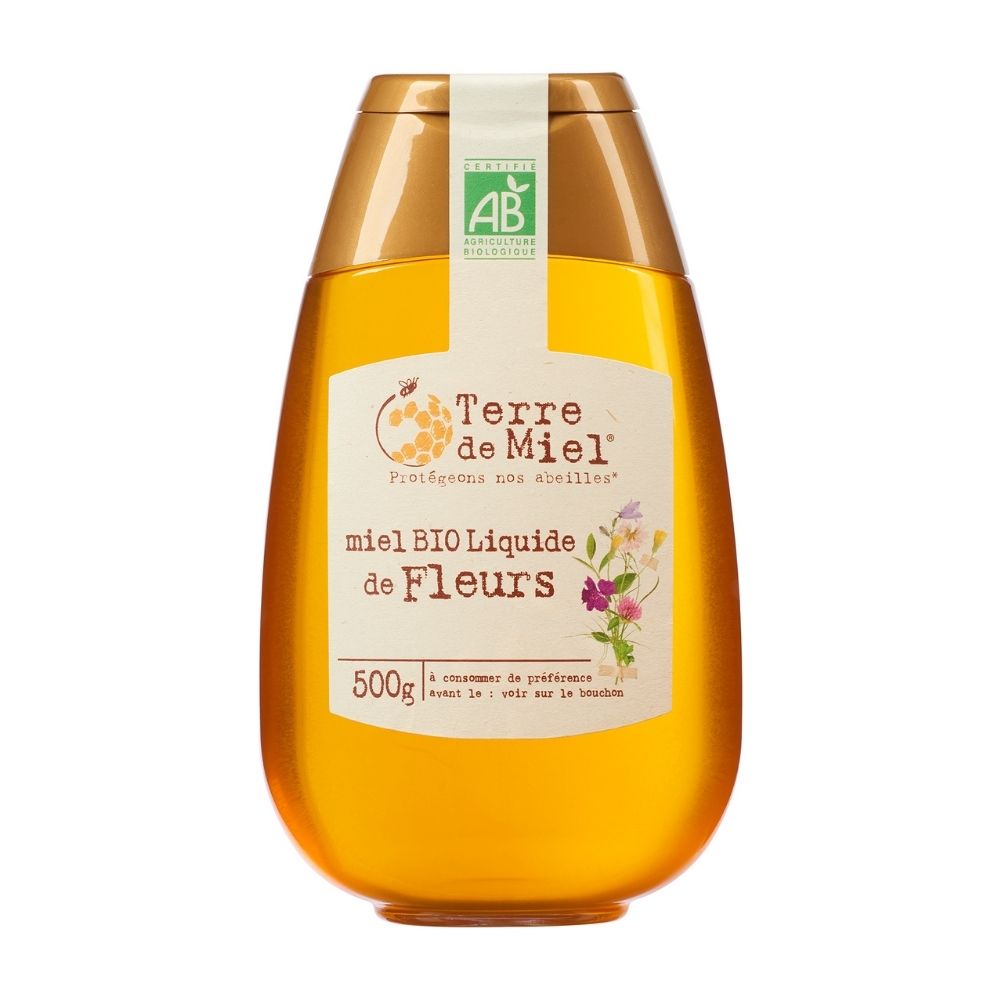 Miel de fleurs bio squeezer