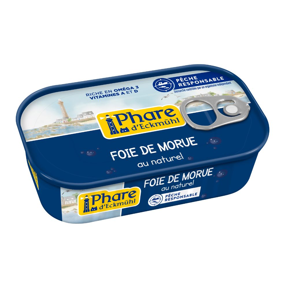 Foie de morue au naturel