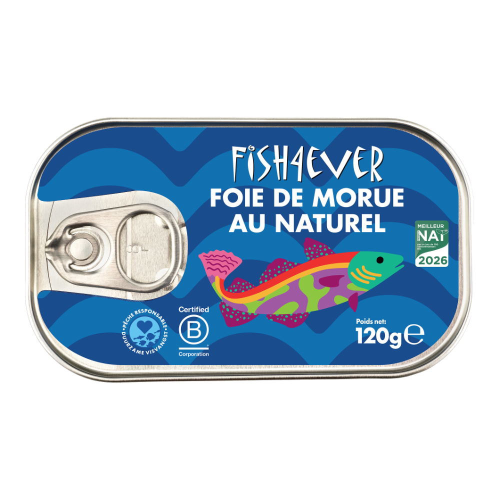 Foie de morue au naturel