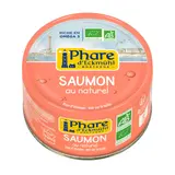Saumon bio au naturel sans peau ni arêtes