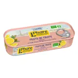 Filets de truite à l'huile d'olive vierge et au citron bio