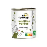 Lentilles vertes bio