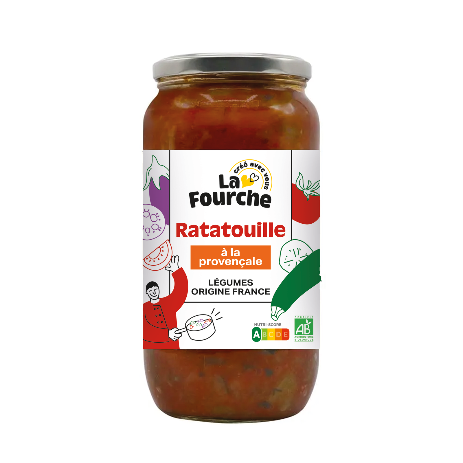 Ratatouille à la provençale bio