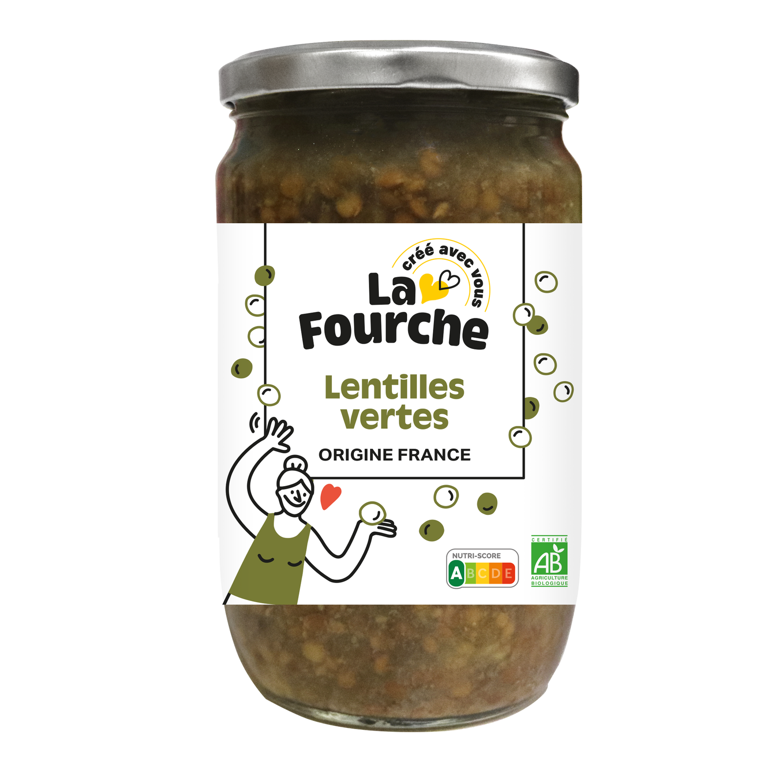 Lentilles vertes bio