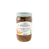 Lentilles vertes cuisinées aux petits légumes bio